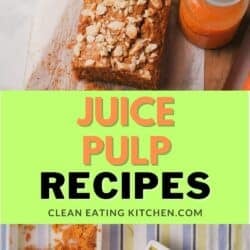 juice pulp recipes pin.