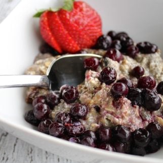 Chia Breakfast Pudding featured on Carrie on Vegan | www.carrieonvegan.com