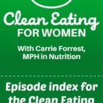 Clean Eating for Women podcast index