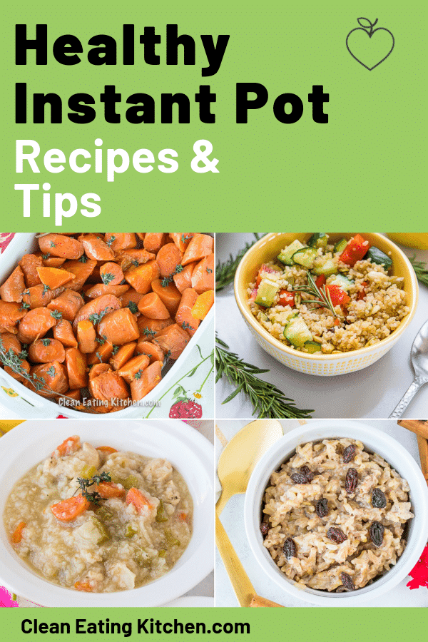 healthy instant pot recipes and tips