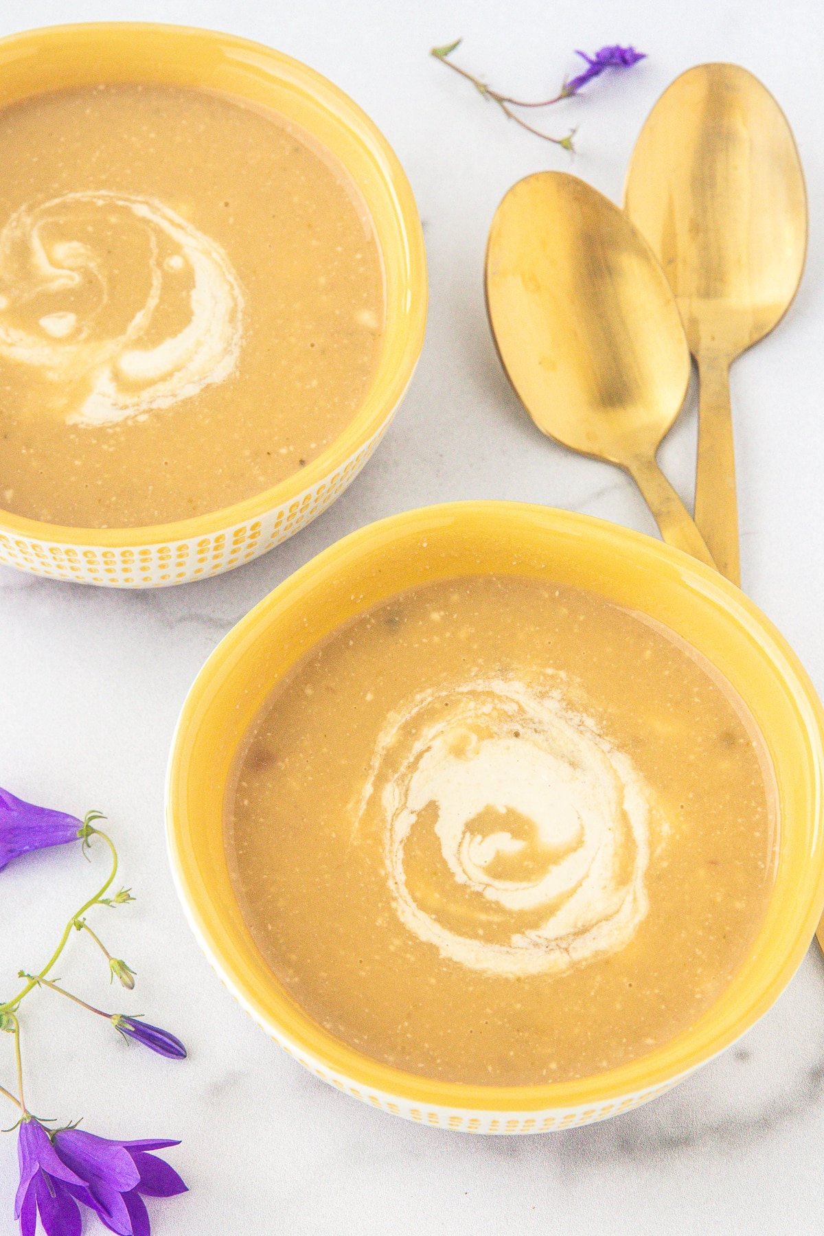 soup with cashew cream sauce