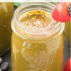 collard greens smoothie pin