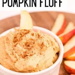 vegan pumpkin fluff pin