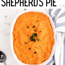 sweet potato shepherd's pie pin