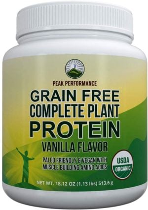 peak performance protein powder.