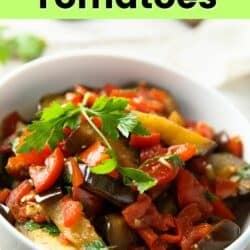 instant pot zucchini tomatoes pin.
