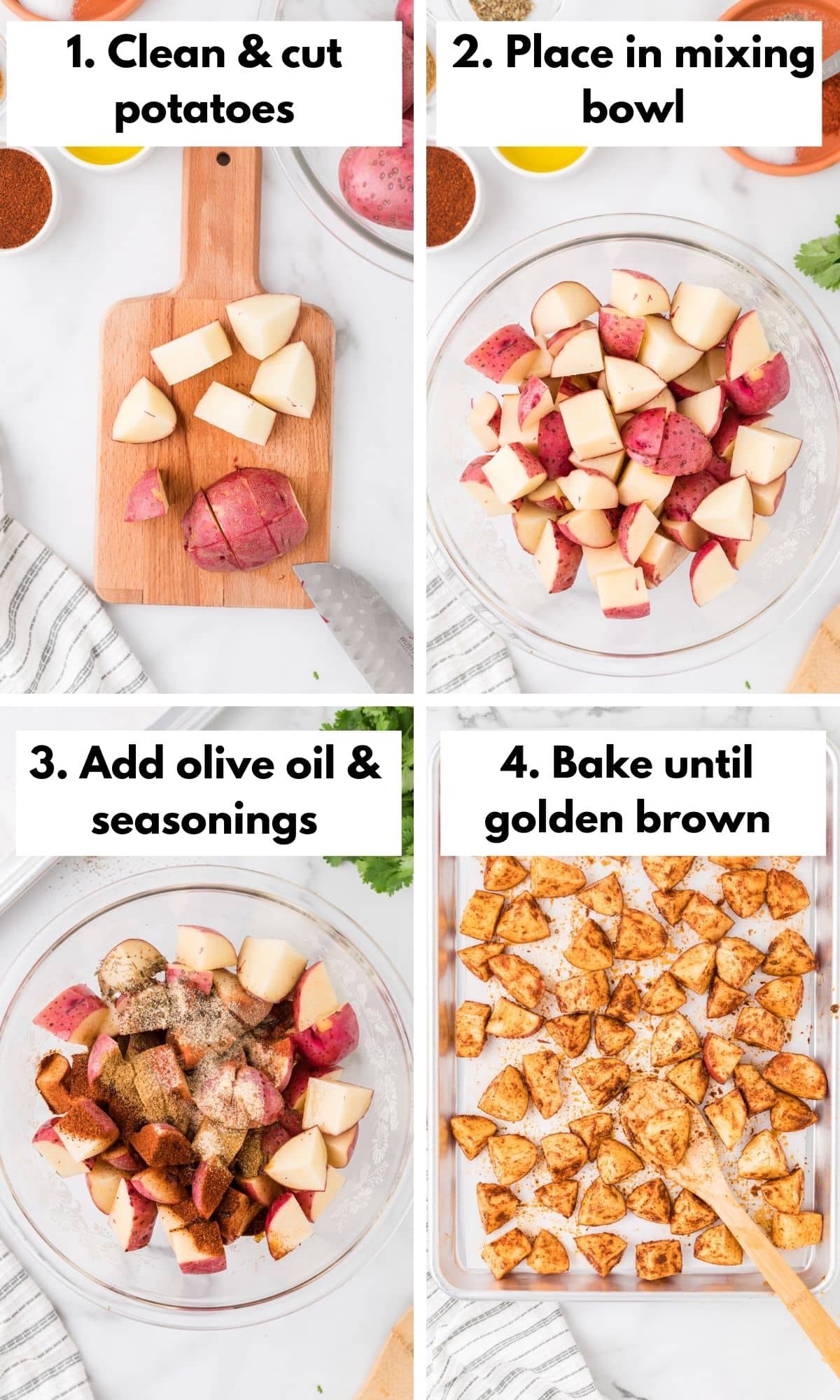 how to make mexican potatoes.