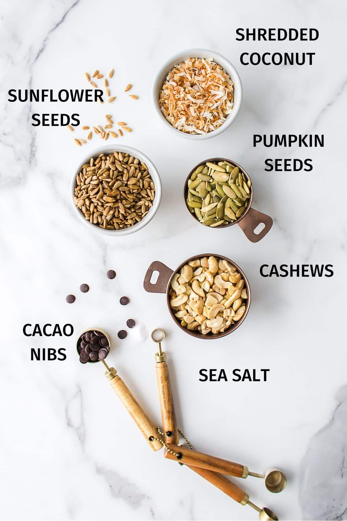 ingredients in sugar-free trail mix