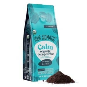 four sigmate decaf coffee.